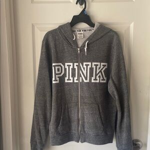 Victoria's Secret PINK Heathered Gray Hoodie